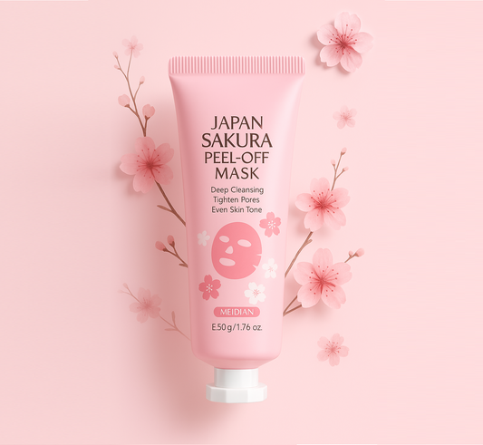 【桜ピールオフ】毛穴すっきりマスク｜黒ずみ・くすみオフ！