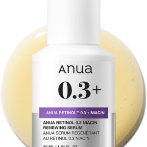ANUA(アヌア)レチノール0.3ナイアシンセラム30ml レチノール美容液 毛穴 水分保湿 スキンケア 韓国美容液 韓国コスメ 【公式・正規品】