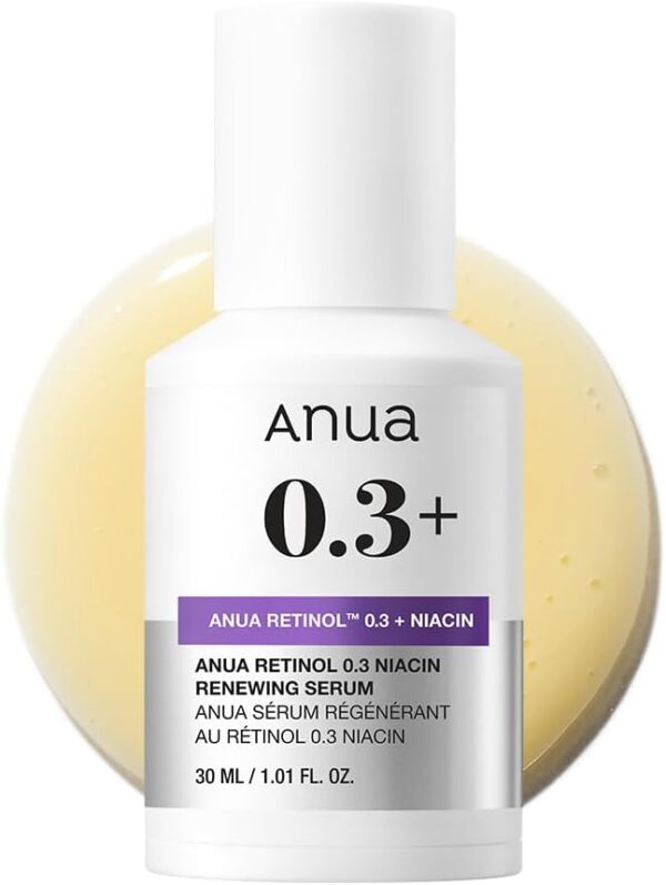 ANUA(アヌア)レチノール0.3ナイアシンセラム30ml レチノール美容液 毛穴 水分保湿 スキンケア 韓国美容液 韓国コスメ 【公式・正規品】