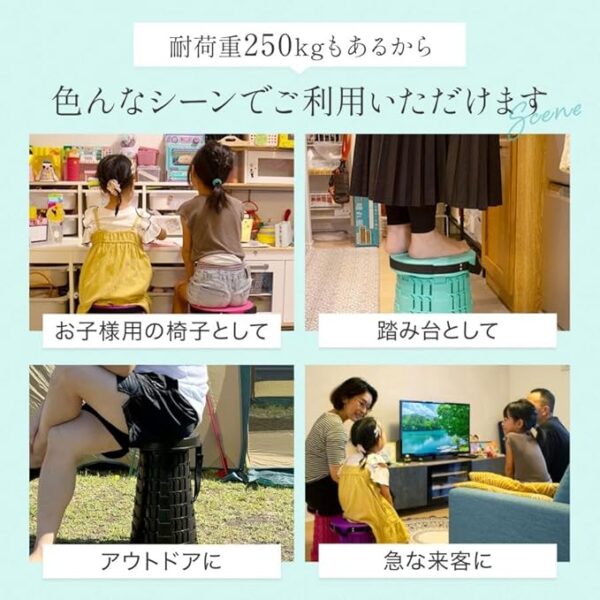 Panus 折りたたみ椅子 収納クッション付き - 画像 (2)