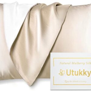 Utukky シルク枕カバー