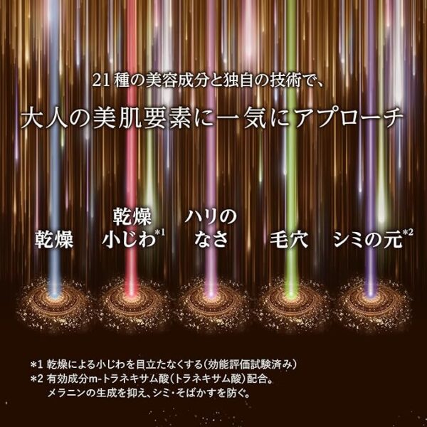 ELIXIR エリクシール ザ セラム 50mL+5mL 医薬部外品 美容液 トラネキサム酸 ハリ うるおい エイジングケア シュペリエル 資生堂 【Amazon.co.jp限定】【増量サンプル付き】 - 画像 (6)